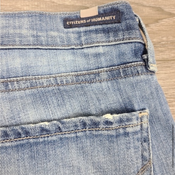 Citizens of Humanity Blue Faded Avedon Skinny Jeans Size 31 - Picture 9 of 12